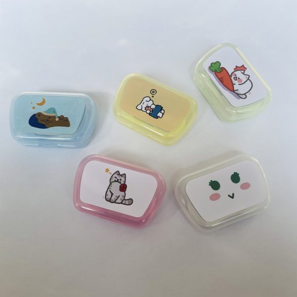 small cute contact lens mate case A-022 - Image 4