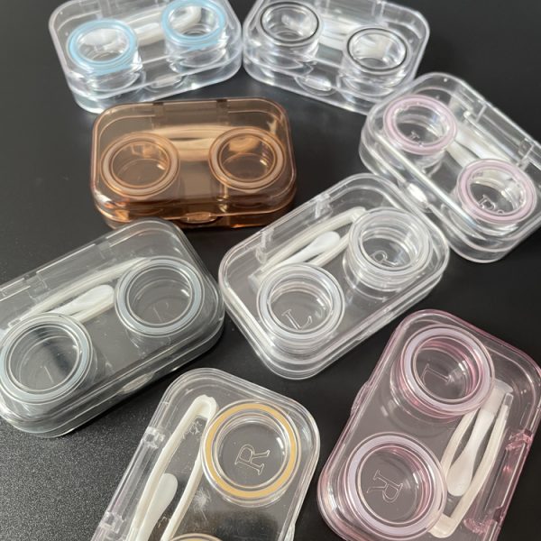 Transparent contact lens case A-6566 - Image 2