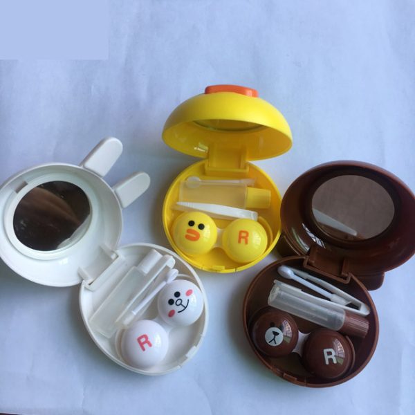 Brown Bear Contact Lens Case A-8001 - Image 2